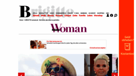 What Brigitte-woman.de website looked like in 2018 (5 years ago)