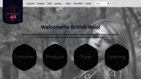 What Britishwool.org.uk website looked like in 2018 (5 years ago)