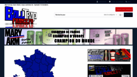 What Ball-trap-france.fr website looked like in 2018 (5 years ago)