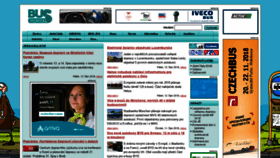 What Busportal.cz website looked like in 2018 (5 years ago)
