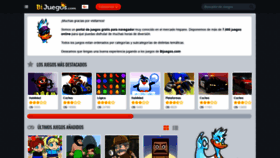 What Bijuegos.com website looked like in 2018 (5 years ago)