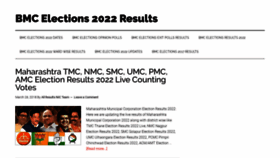 What Bmcelections.allresultsnic.in website looked like in 2018 (5 years ago)