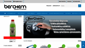 What Berchem.lt website looked like in 2018 (5 years ago)
