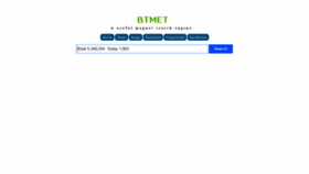 What Btmet.com website looked like in 2018 (5 years ago)