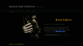 What Barendhoekcollective.nl website looked like in 2018 (5 years ago)