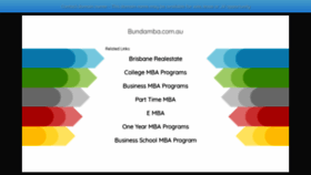 What Bundamba.com.au website looked like in 2018 (5 years ago)