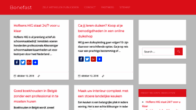 What Bonefast.be website looked like in 2018 (6 years ago)