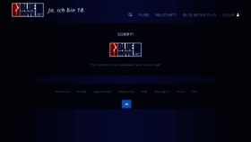 What Bluemovie.net website looked like in 2018 (5 years ago)