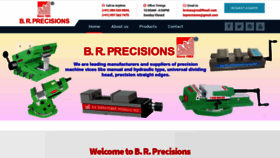 What Brprecision.com website looked like in 2018 (5 years ago)