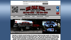 What Bigoakfuel.com website looked like in 2018 (5 years ago)