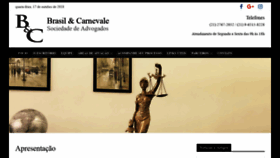What Brasilecarnevale.com.br website looked like in 2018 (5 years ago)