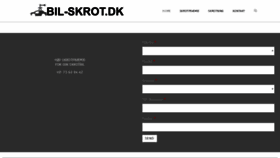 What Bil-skrot.dk website looked like in 2018 (5 years ago)