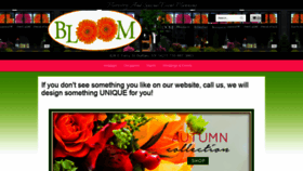 What Bloomfloristbuffalo.com website looked like in 2018 (5 years ago)