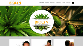 What Biolyn.gr website looked like in 2018 (5 years ago)