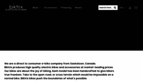What Biktrix.com website looked like in 2018 (5 years ago)