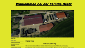 What Bauernhof-beetz.de website looked like in 2018 (5 years ago)