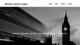 What Brandvisionglobal.com website looked like in 2018 (5 years ago)