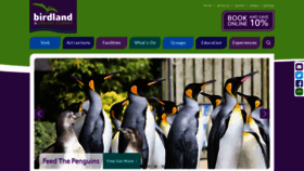 What Birdland.co.uk website looked like in 2018 (5 years ago)