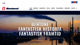 What Bentone.se website looked like in 2018 (5 years ago)