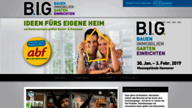 What Big-messe.de website looked like in 2018 (5 years ago)