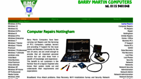 What Barry-martin-computers.com website looked like in 2018 (5 years ago)
