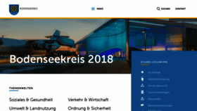 What Bodenseekreis.de website looked like in 2018 (5 years ago)