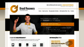 What Brasilrecovery.com.br website looked like in 2018 (5 years ago)