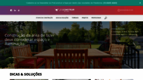 What Blogpraconstruir.com.br website looked like in 2018 (6 years ago)