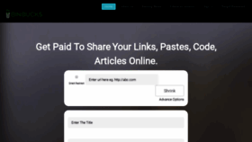 What Binbucks.com website looked like in 2018 (5 years ago)