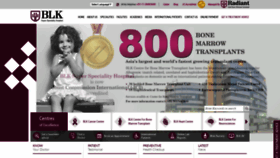 What Blkhospital.com website looked like in 2018 (5 years ago)
