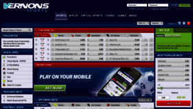 What Betvernons.mobi website looked like in 2018 (5 years ago)