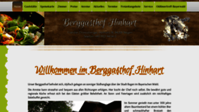 What Berggasthof.de website looked like in 2018 (5 years ago)
