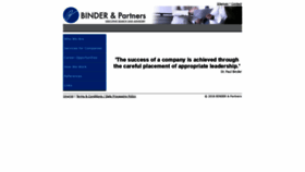 What Binder-partners.eu website looked like in 2018 (5 years ago)