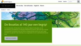 What Bosatlas.nl website looked like in 2018 (5 years ago)