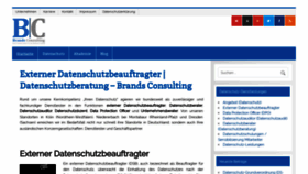 What Brands-consulting.eu website looked like in 2018 (5 years ago)