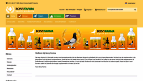 What Bonyfarma.com website looked like in 2018 (5 years ago)