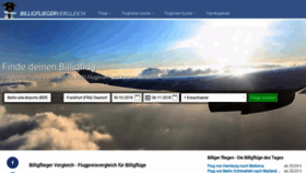 What Billig-flieger-vergleich.de website looked like in 2018 (5 years ago)
