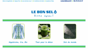 What Bonsel.fr website looked like in 2018 (5 years ago)