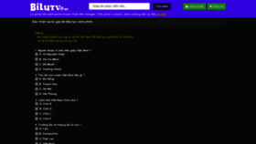 What Bilutv.net website looked like in 2018 (7 years ago)