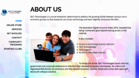 What B2ctechnologies.com.au website looked like in 2018 (5 years ago)