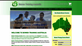 What Bowentraining.com.au website looked like in 2018 (5 years ago)