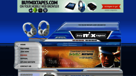 What Buymixtapes.com website looked like in 2018 (5 years ago)