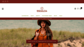 What Bohemianfolkclothing.com website looked like in 2018 (5 years ago)