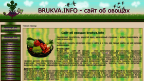 What Brukva.info website looked like in 2018 (5 years ago)