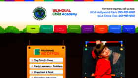 What Bilingualchildacademy.com website looked like in 2018 (5 years ago)