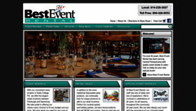 What Bestevent.com website looked like in 2018 (5 years ago)