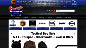 What Barneyspolicesupplies.com website looked like in 2018 (5 years ago)