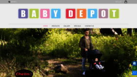 What Babydepot.co.za website looked like in 2018 (5 years ago)