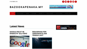 What Bazookapenaka.my website looked like in 2018 (5 years ago)
