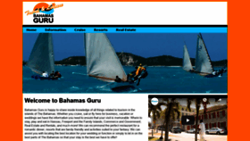 What Bahamasguru.com website looked like in 2018 (5 years ago)